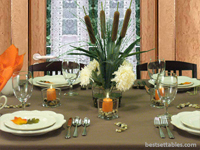 Cattails Table Decor