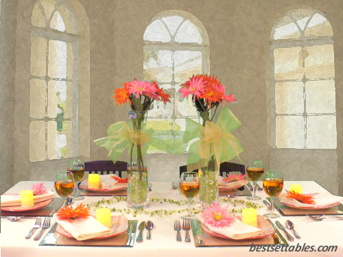 Enchanted Evening Table Decor