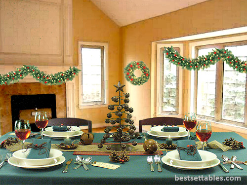 Tree Bells Table Decor